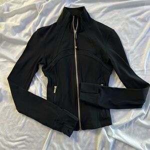 Lululemon 🍋Define Cropped Jacket 🖤Black/Gold